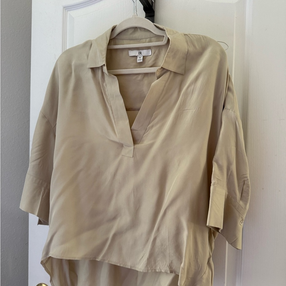 Banana Republic Cream Blouse